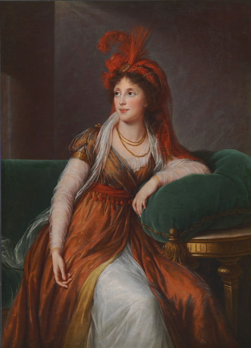 Portrait der Prinzessin Anna Alexandrovna Golytsyna - Élisabeth Vigée Le Brun