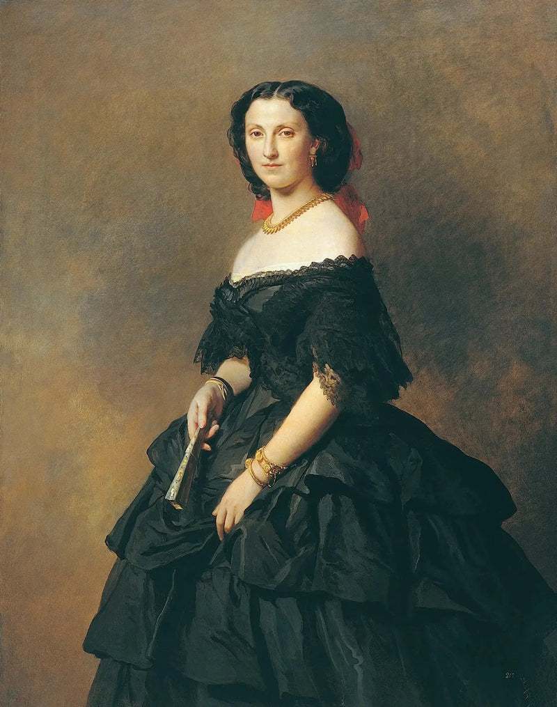 Porträt der Prinzessin Elisabeth Alexandrowna Baryatinskaya - Franz Xaver Winterhalter