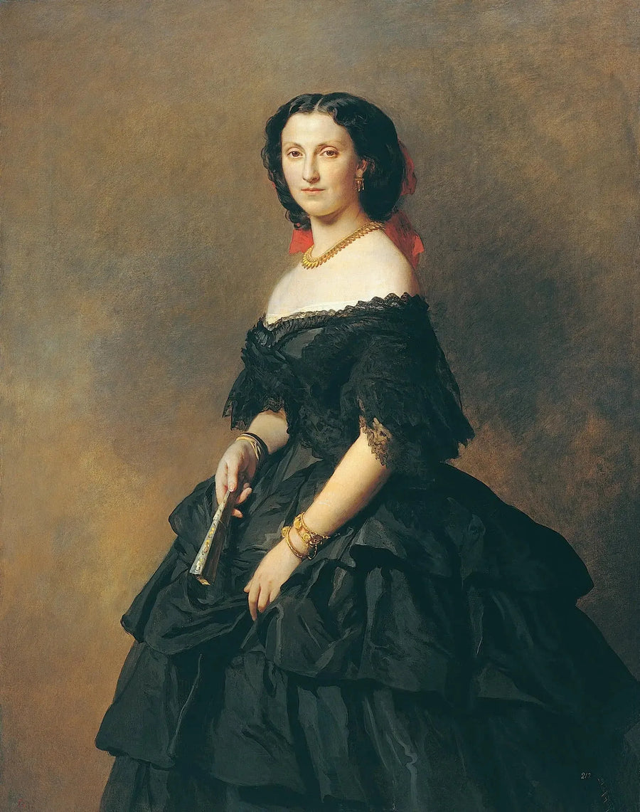 Porträt der Prinzessin Elisabeth Alexandrowna Baryatinskaya - Franz Xaver Winterhalter