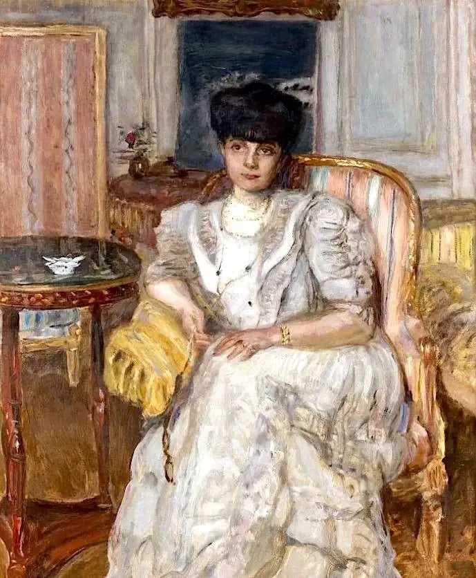 Porträt der Prinzessin Hélène von Caraman-Chimay - Pierre Bonnard