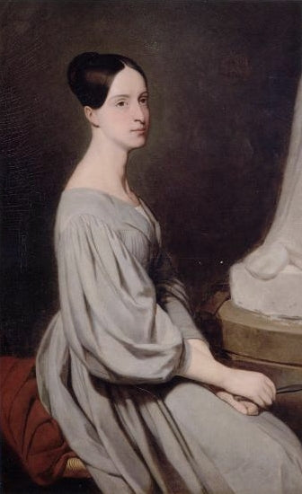 Portrait der Prinzessin Marie von Orléans (1813-1839), Herzogin von Württemberg - Ary Scheffer
