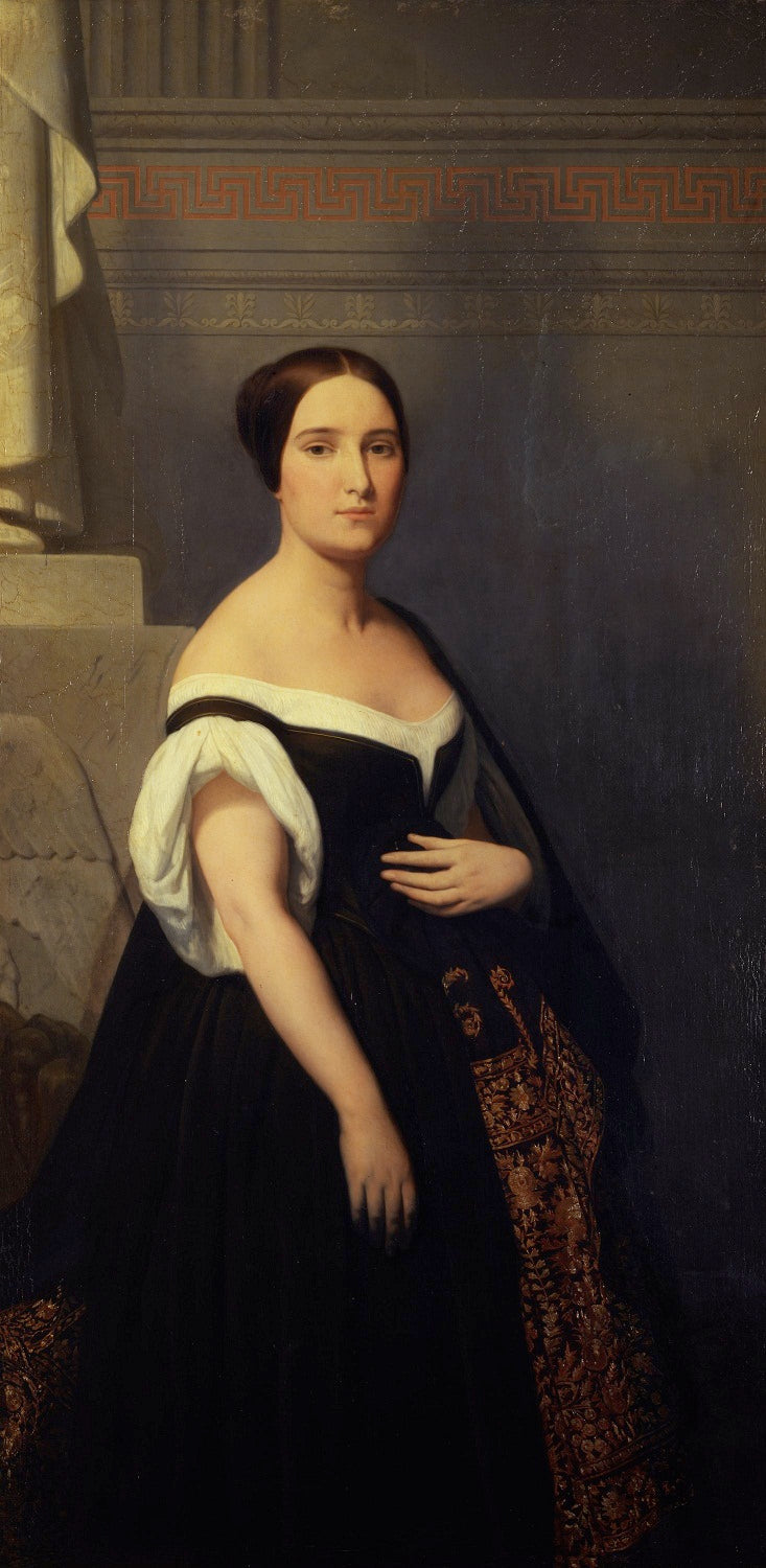 Portrait der Prinzessin Mathilde Bonaparte - Ary Scheffer