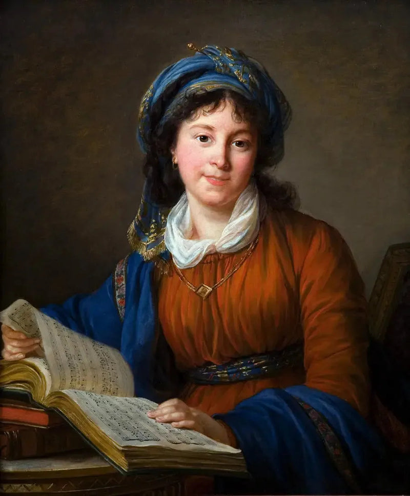 Portrait der Prinzessin Natalia Ivanovna Kourakina, née Golovina - Élisabeth Vigeé Le Brun