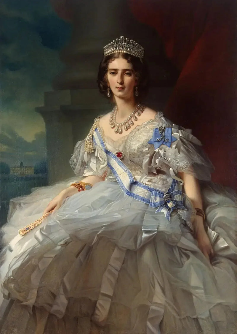 Portrait der Prinzessin Tatiana Yusupova - Franz Xaver Winterhalter