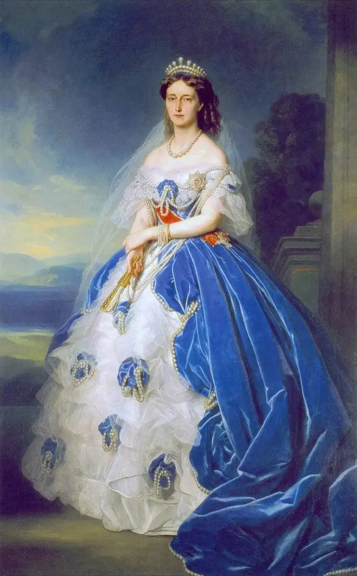 Portrait der Königin Olga von Württemberg (1822-1892) - Franz Xaver Winterhalter