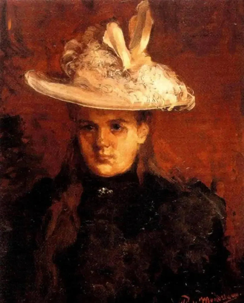 Porträt der Königin Wilhelmine (1880-1962) als Prinz - Piet Mondrian