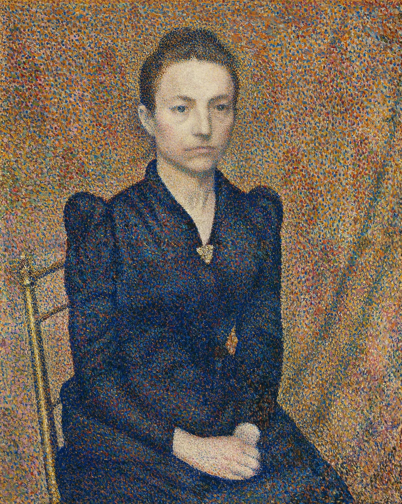 Porträt der Schwester des Künstlers - Georges Lemmen