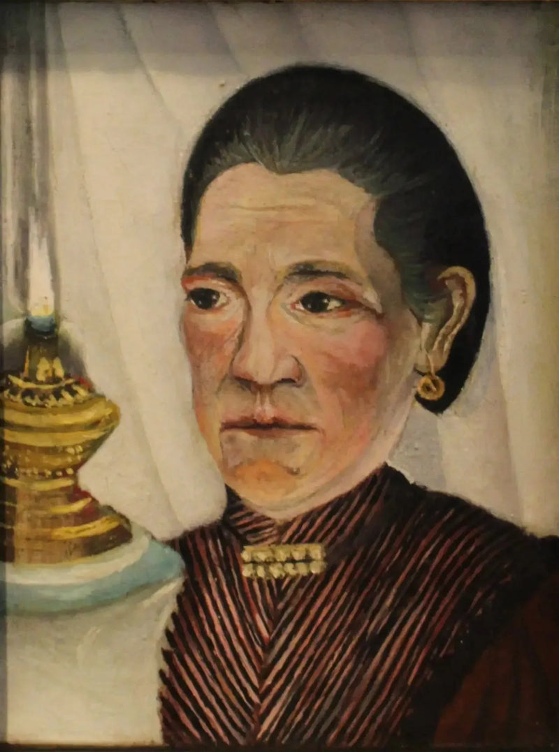 Portrait der zweiten Frau von Rousseau - Henri Rousseau