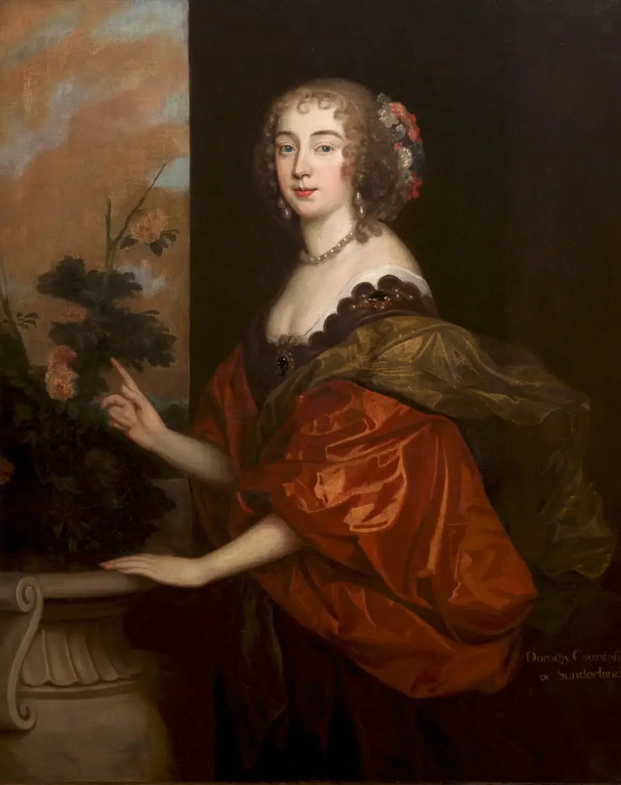 Portrait von Lady Dorothy Sidney - Antoine van Dyck