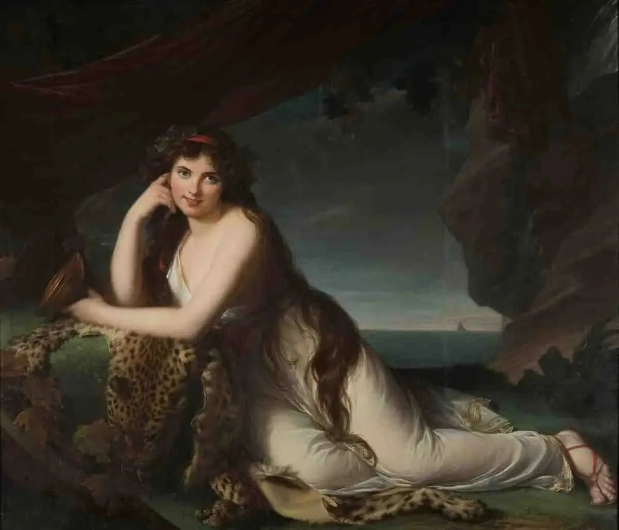 Portrait von Lady Hamilton (1761-1815) - Élisabeth Vigée Le Brun
