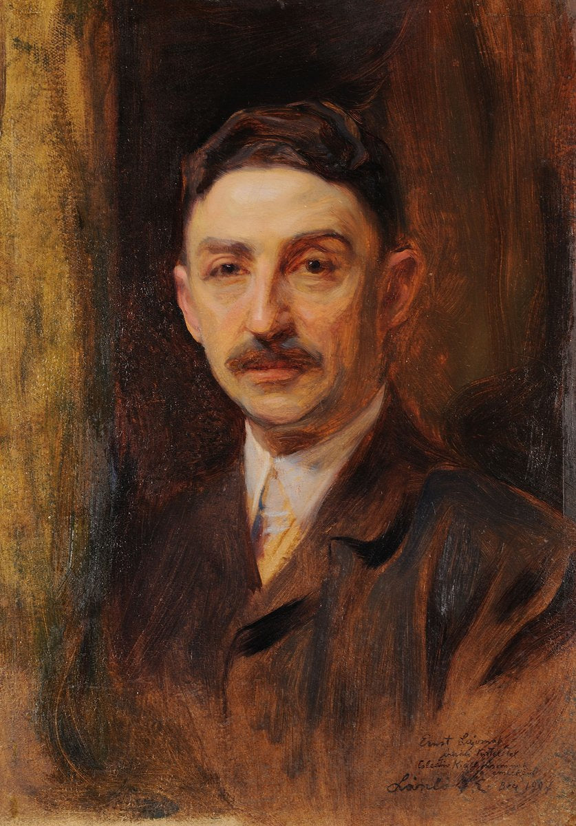 Portrait de Lajos Ernst - Philip de László image 1 tableau peint à l’huile sur toile