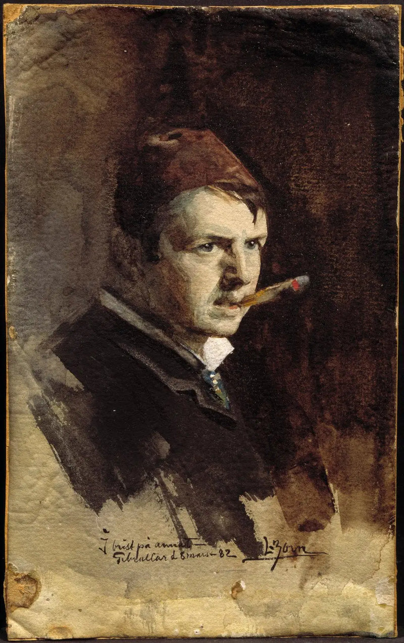 Portrait des Künstlers - Anders Zorn