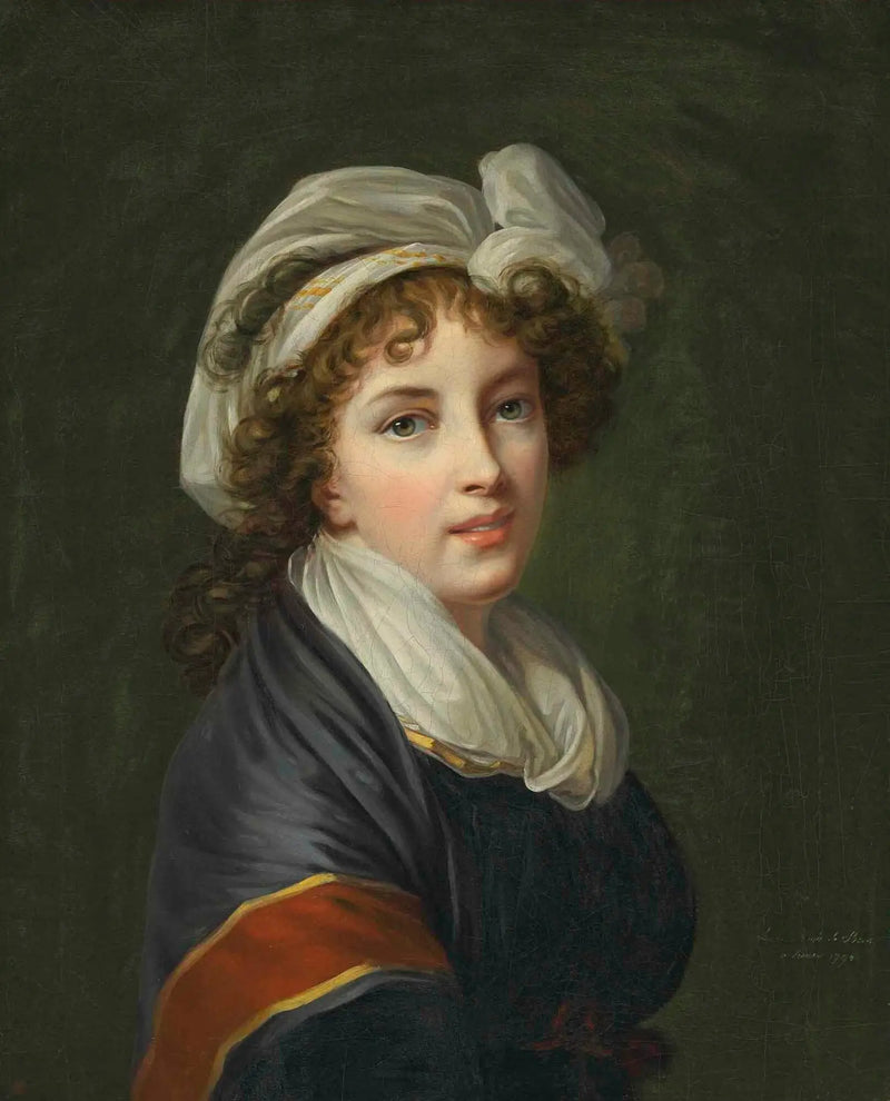Portrait des Künstlers, im Halbprofil - Élisabeth Vigée Le Brun