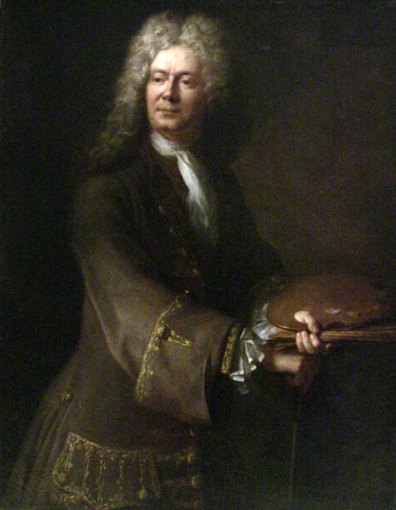 Selbstporträt des Künstlers - Jean-Baptiste Jouvenet