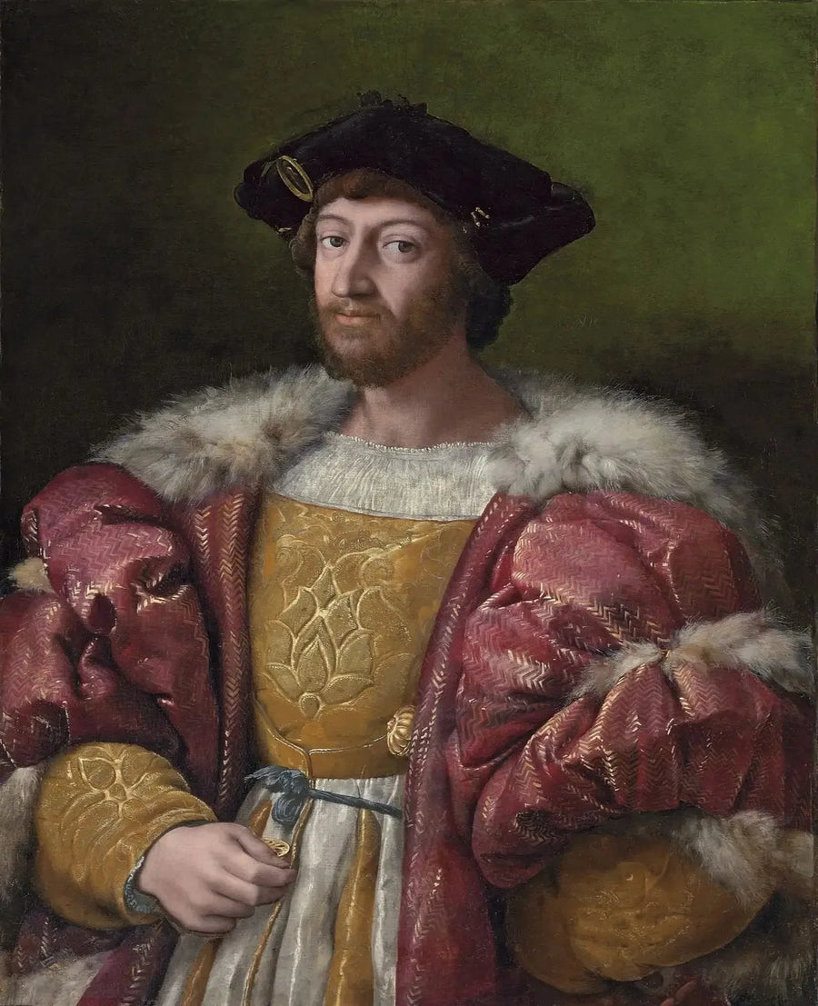 Porträt von Laurent de Médicis, Herzog von Urbino - Raphael Sanzio