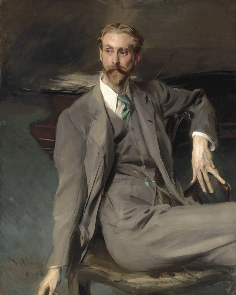 Portrait von Lawrence Alexander Harrison - Giovanni Boldini