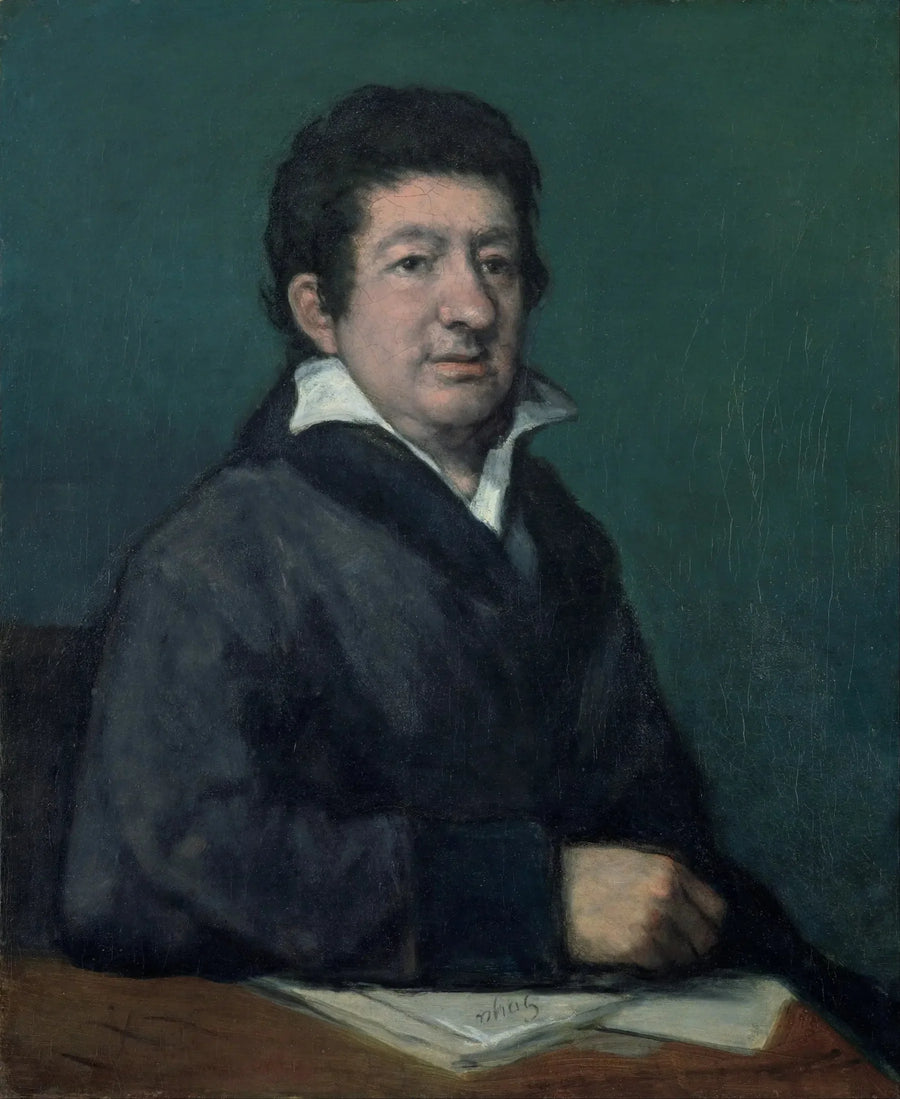 Porträt von Leandro Fernández de Moratín (1824) - Francisco de Goya