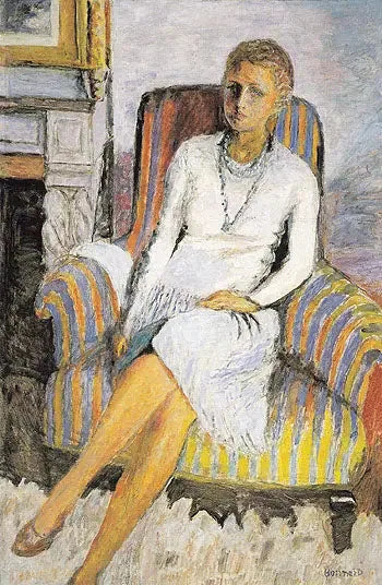 Porträt von Leila Claude Anet - Pierre Bonnard