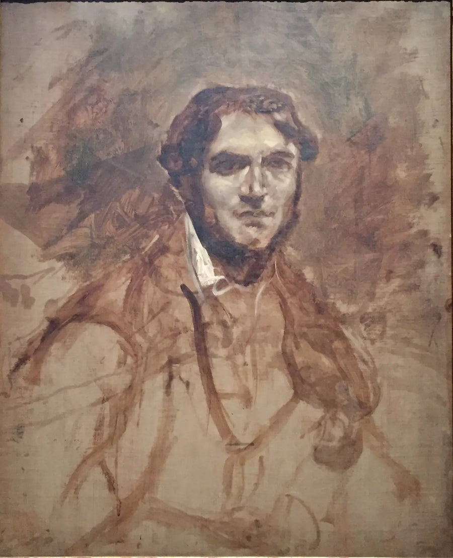 Porträt von Léon Riesener - Eugène Delacroix