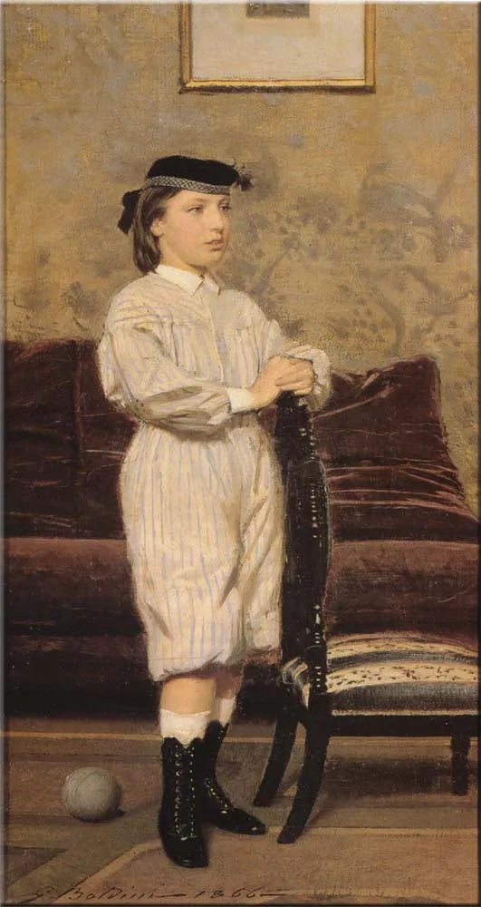 Porträt von Leonetto Banti - Giovanni Boldini