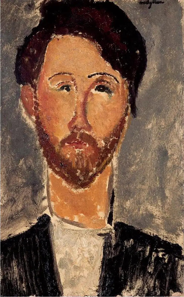 Porträt von Léopold Zborowski - Amedeo Modigliani