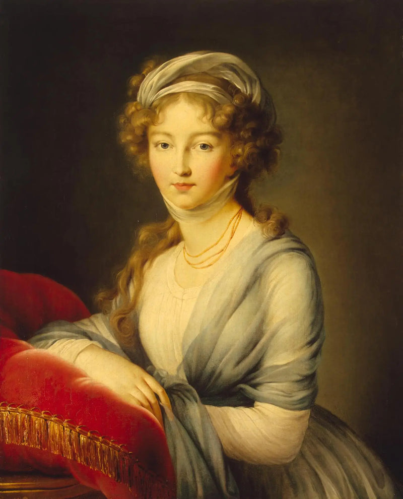 Porträt der Kaiserin Elizaveta Alekseyevna - Élisabeth Vigée Le Brun