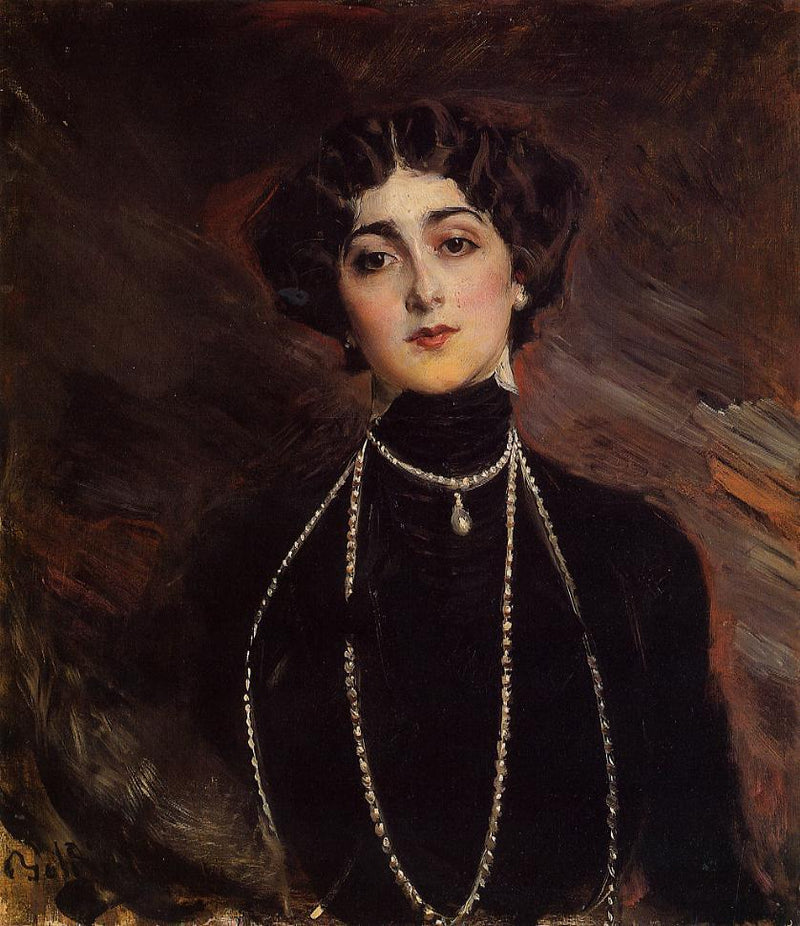 Portrait von Lina Cavalieri - Giovanni Boldini