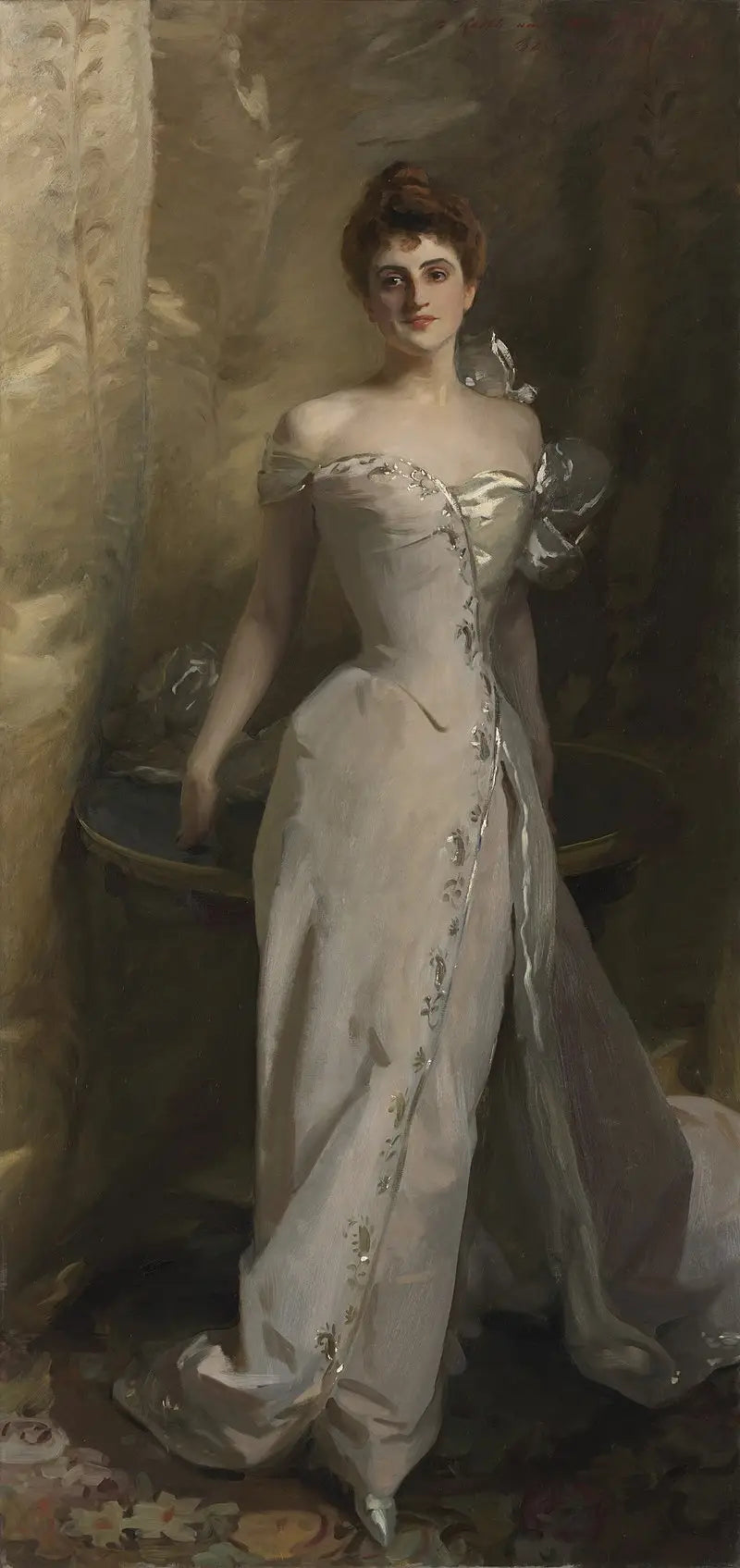 Portrait de Lisa Colt Curtis - John Singer Sargent image 1 reproduction artisanale de tableau