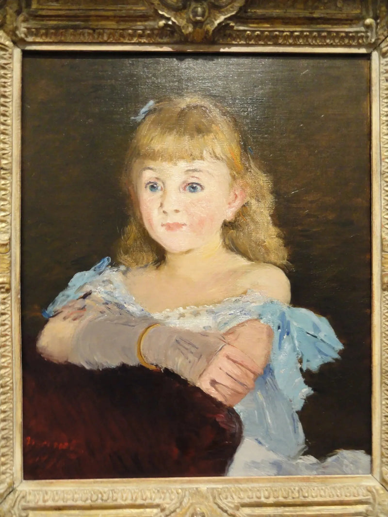 Porträt von Lise Campineanu - Édouard Manet