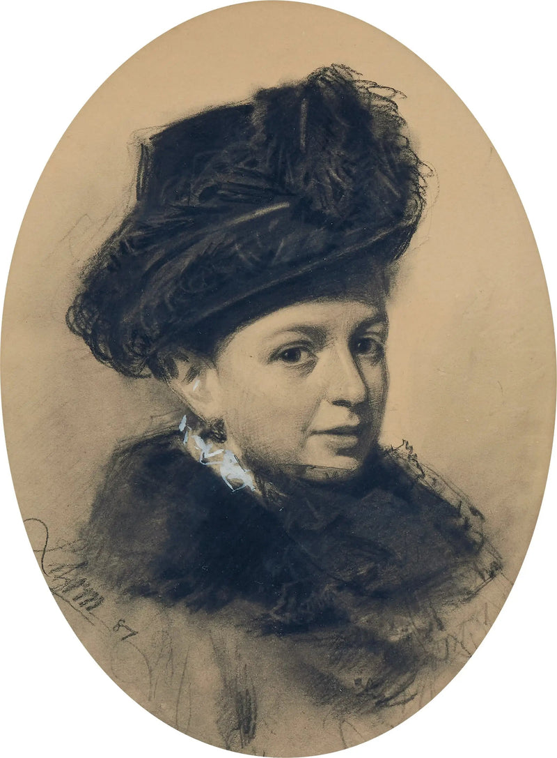 Portrait von Lisen Samson - Anders Zorn