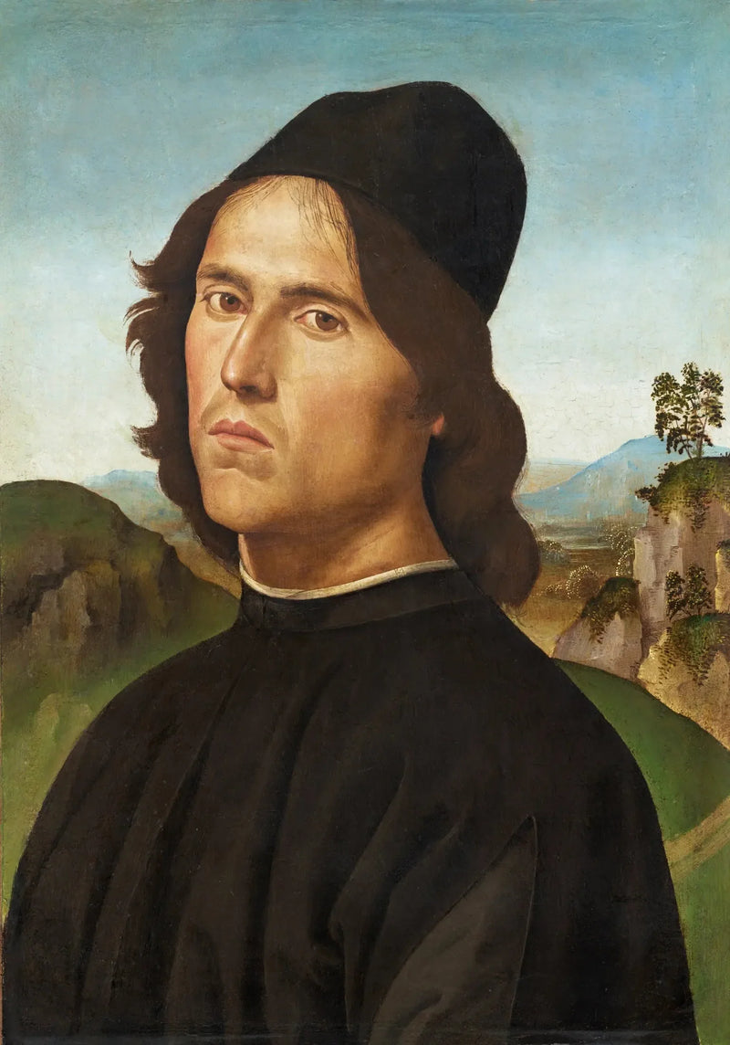 Porträt von Lorenzo di Credi - Pietro Perugino