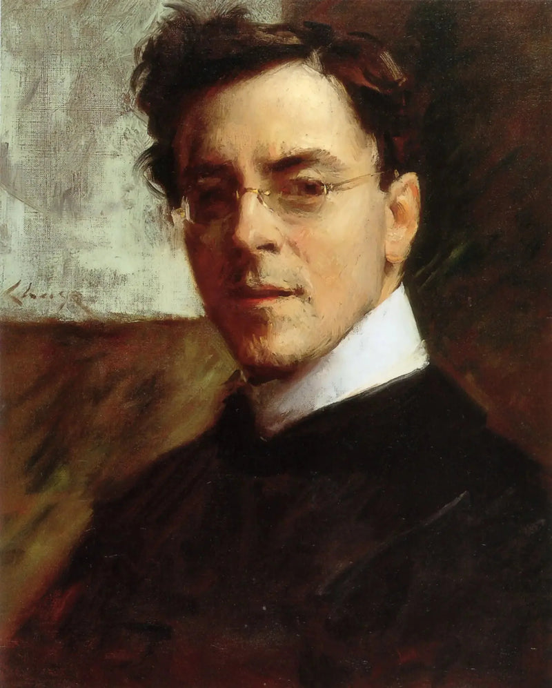 Portrait von Louis Betts - William Merritt Chase