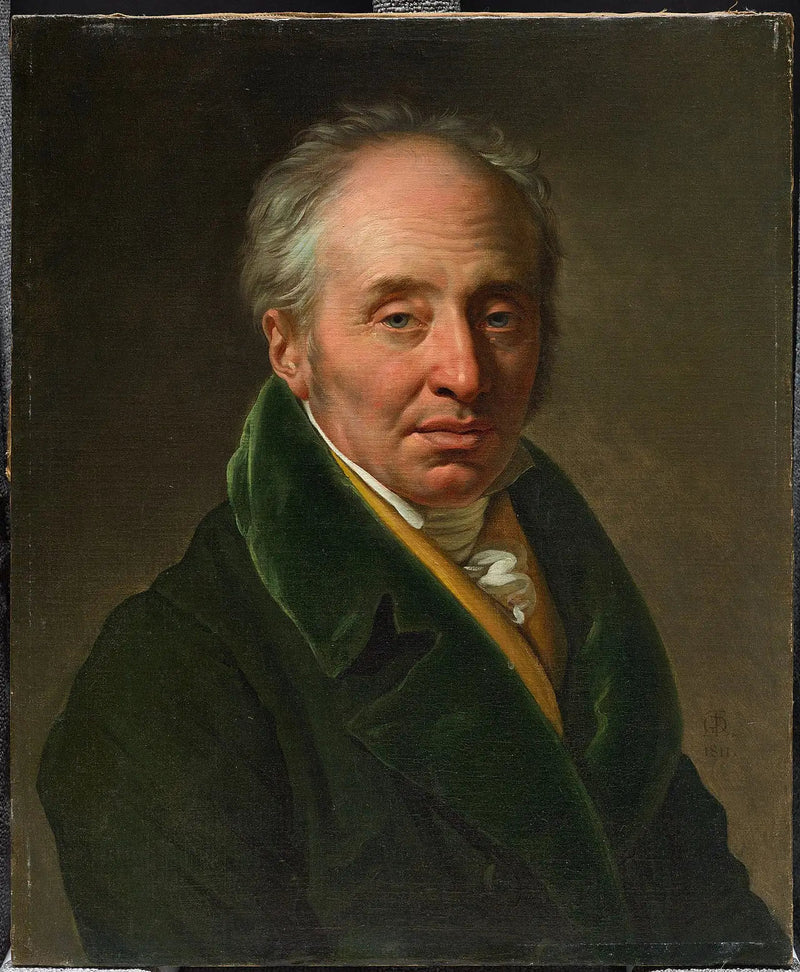 Portrait von Louis-Charles Balzac - Anne-Louis Girodet