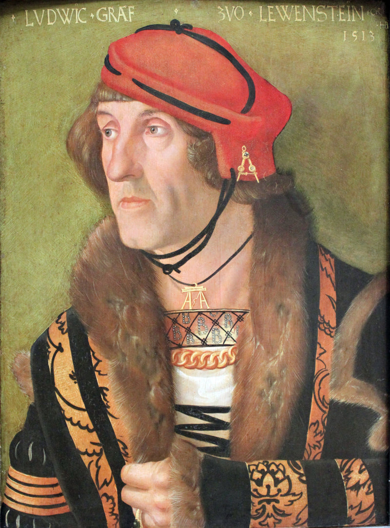 Porträt von Ludwig I., Graf von Löwenstein - Hans Baldung Grien