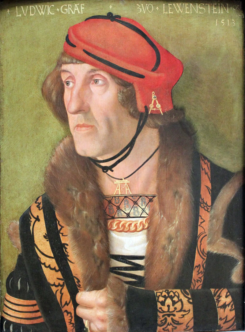 Porträt von Ludwig I., Graf von Löwenstein - Hans Baldung Grien