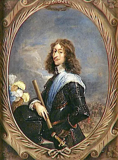 Portrait von Louis II. de Bourbon-Condé, auch bekannt als der Große Condé - David Teniers der Jüngere