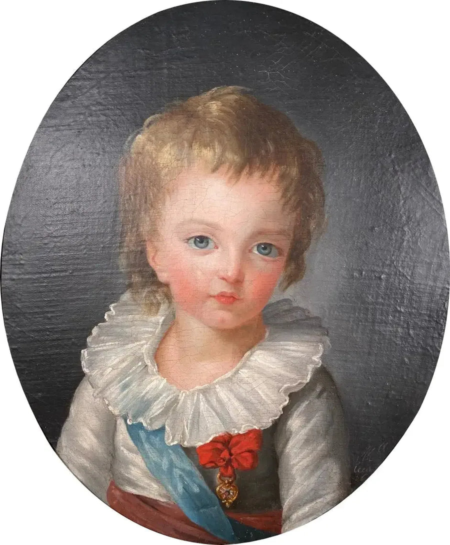Porträt von Louis-Joseph, Dauphin Frankreichs - Marie-Guillemine Benoist
