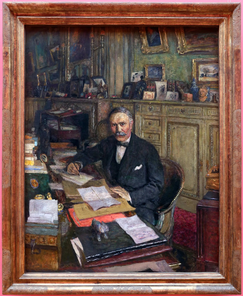 Portrait von Louis Loucheur - Édouard Vuillard