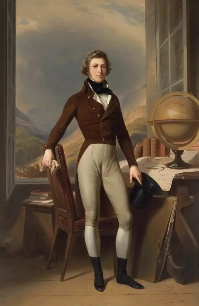 Porträt von Louis-Philippe d'Orléans, Herzog von Chartres, (zukünftiger König Louis-Philippe) in Reichenau - Franz Xaver Winterhalter