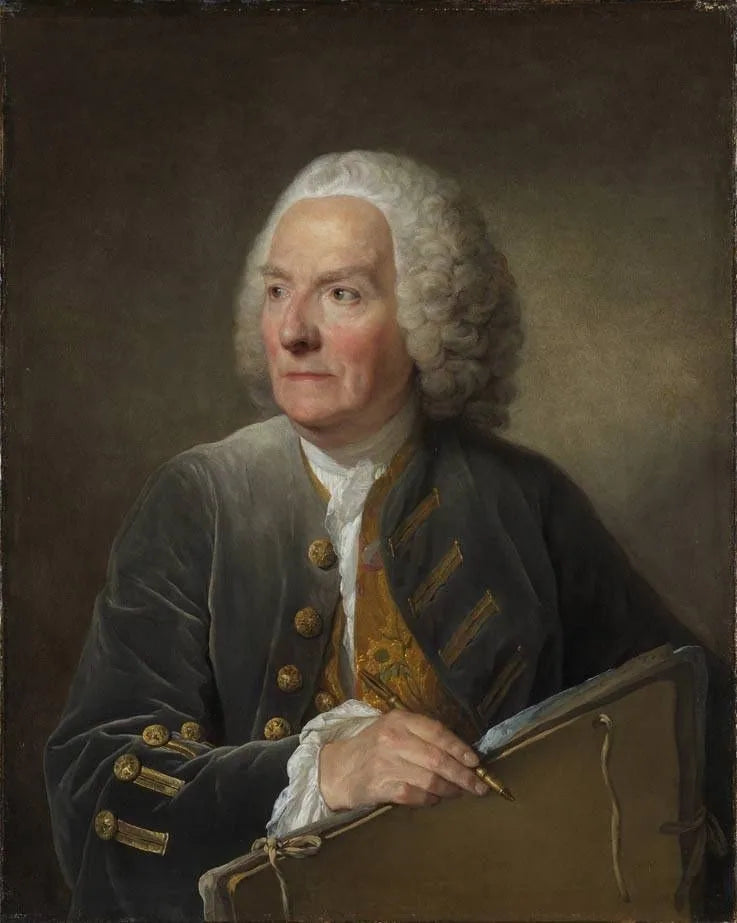 Porträt von Louis de Sylvestre - Jean-Baptiste Greuze