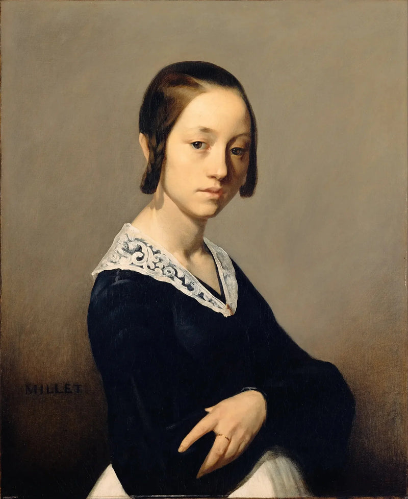 Porträt von Louise-Antoinette Feuardent - Jean-François Millet