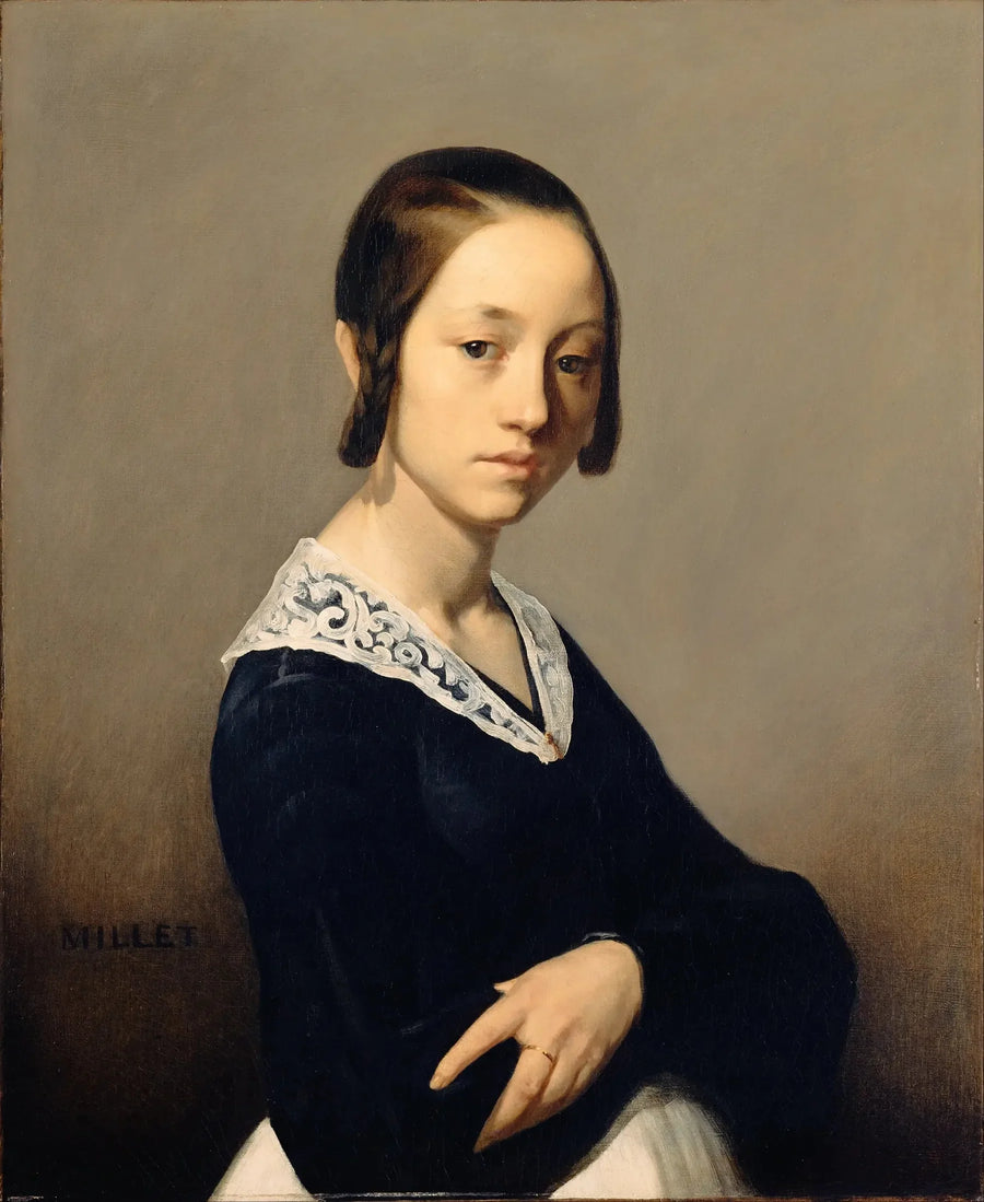 Porträt von Louise-Antoinette Feuardent - Jean-François Millet