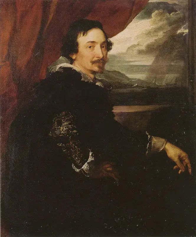 Portrait von Lucas van Uffelen - Antoine van Dyck