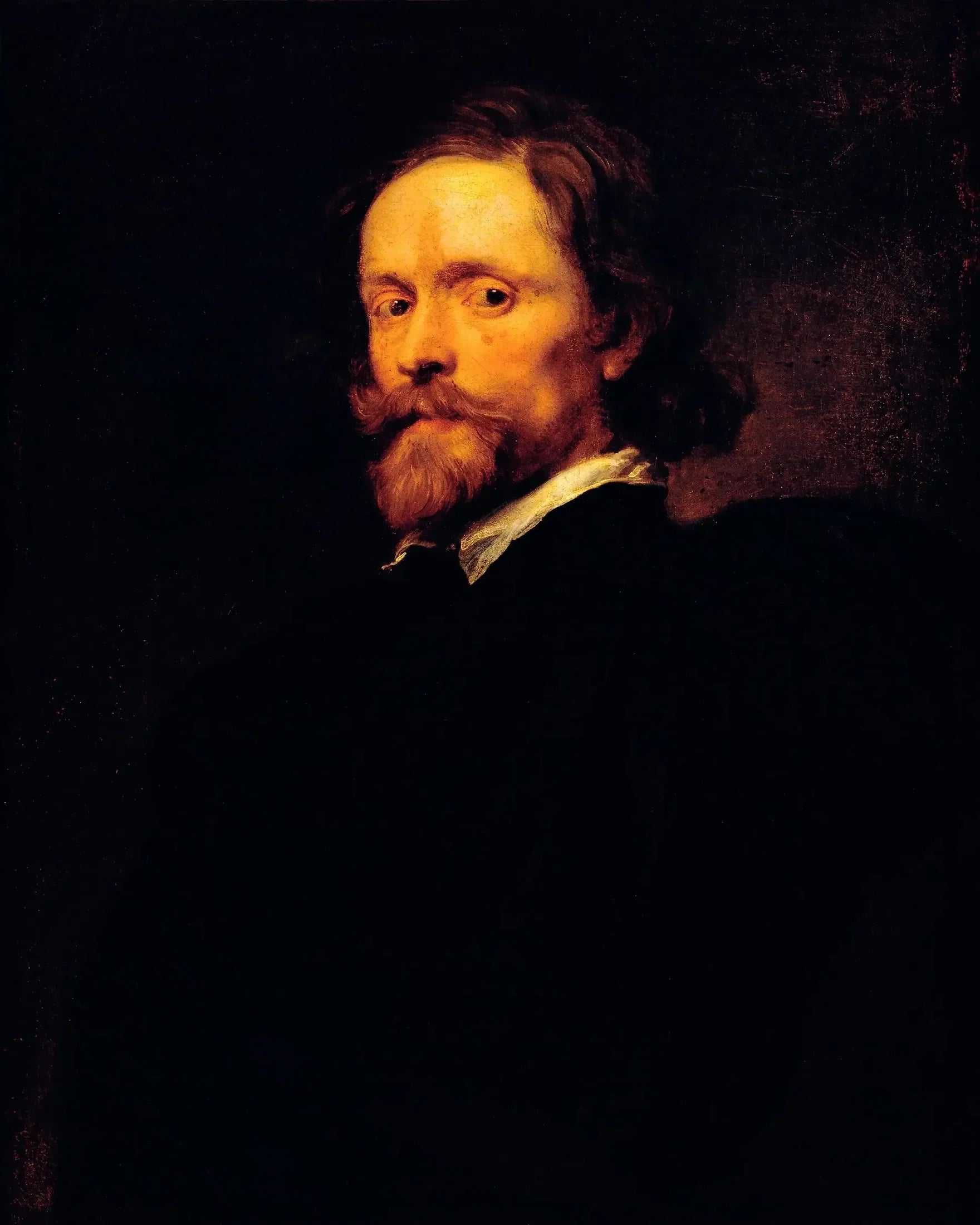 Portrait de Lucas Vorsterman l'Ancien - Antoine van Dyck image 1 reproduction artisanale de tableau