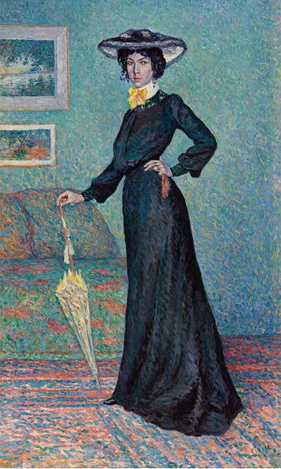 Porträt von Lucie Cousturier - Maximilien Luce