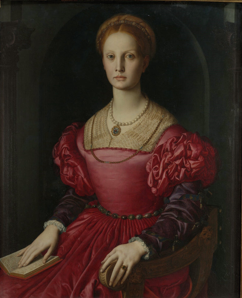 Porträt von Lucrèce Panciatichi - Bronzino