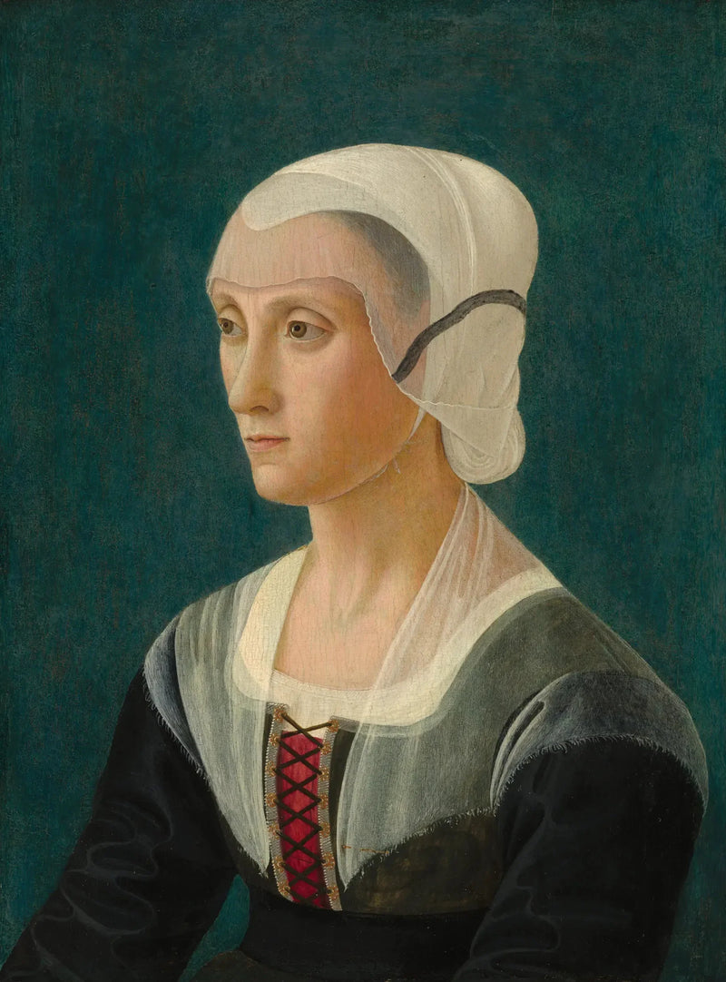 Porträt von Lucrezia Tornabuoni - Domenico Ghirlandaio