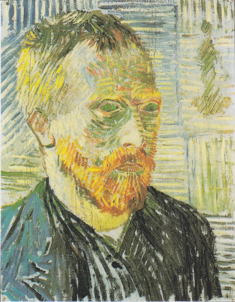 Selbstporträt im japanischen Druck - Vincent van Gogh