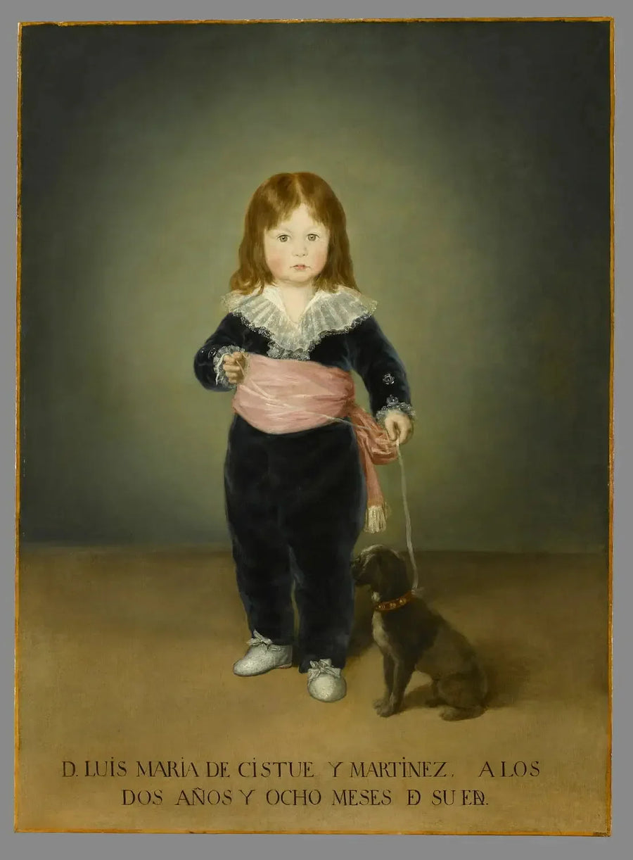 Porträt von Luis María de Cistué Martínez - Francisco de Goya