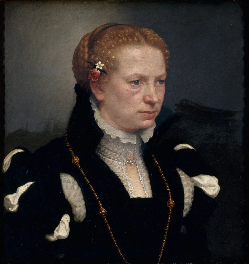Porträt von Luisa Vertova Agosti - Giovanni Battista Moroni